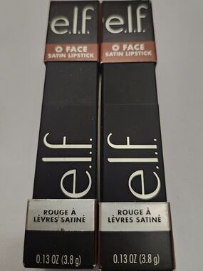 e.l.f. O Face Satin Lipstick Duo - Drive New Set Of 2